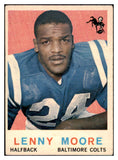 1959 Topps Football #100 Lenny Moore Colts VG-EX 493378