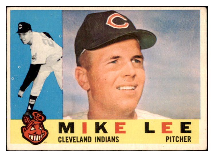 1960 Topps Baseball #521 Mike Lee Indians VG-EX 493409