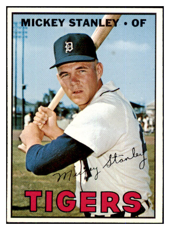 1967 Topps Baseball #607 Mickey Stanley Tigers NR-MT 493424