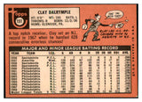 1969 Topps Baseball #151 Clay Dalrymple Phillies VG-EX Variation 493442