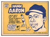 1970 Topps Baseball #462 Hank Aaron A.S. Braves VG 493453