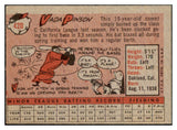 1958 Topps Baseball #420 Vada Pinson Reds EX 493474