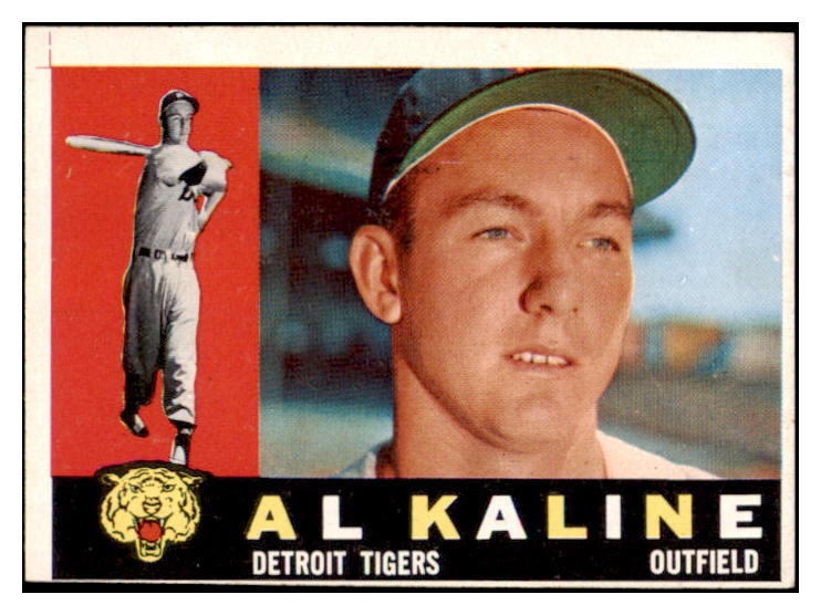 1960 Topps Baseball #050 Al Kaline Tigers EX 493490