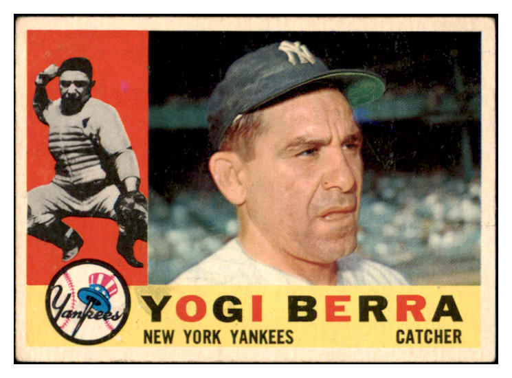 1960 Topps Baseball #480 Yogi Berra Yankees VG-EX 493514