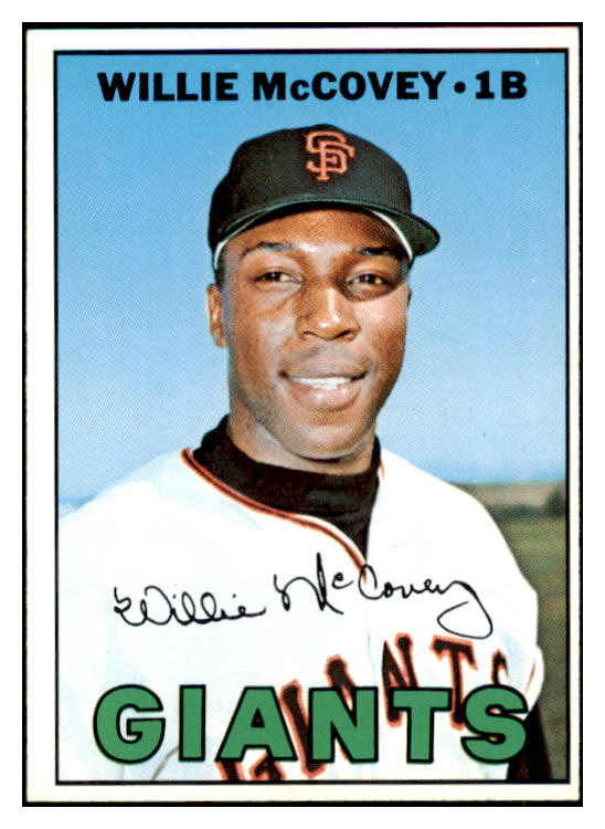 1967 Topps Baseball #480 Willie McCovey Giants EX-MT 493562
