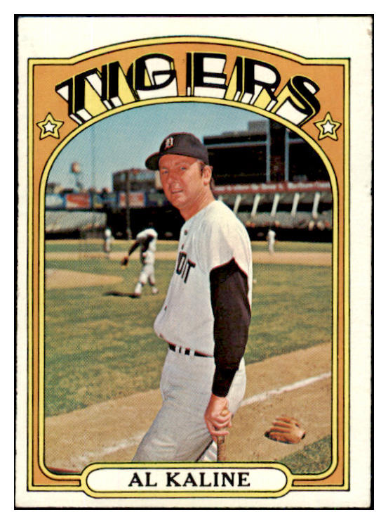 1972 Topps Baseball #600 Al Kaline Tigers VG-EX 493579