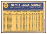 1970 Topps Baseball #500 Hank Aaron Braves VG-EX 493582