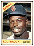 1966 Topps Baseball #125 Lou Brock Cardinals VG-EX 493595