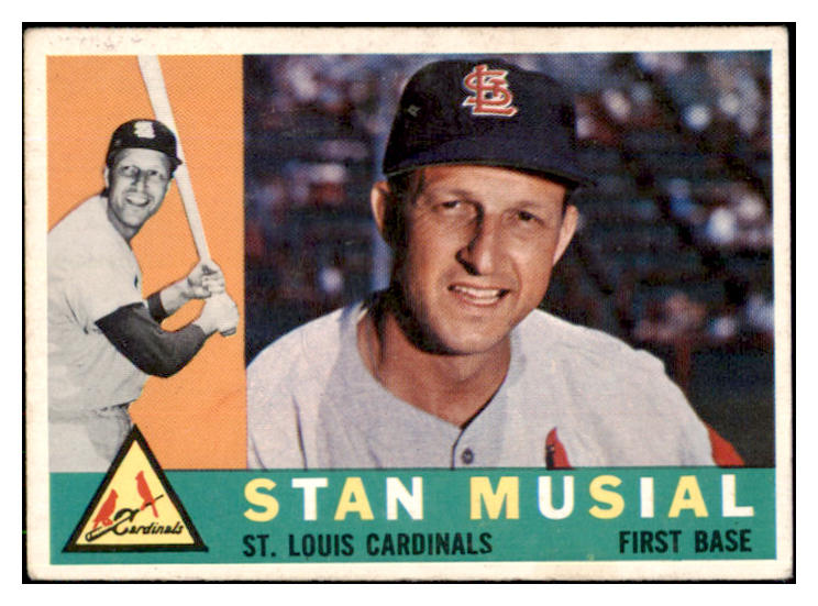 1960 Topps Baseball #250 Stan Musial Cardinals VG-EX 493609