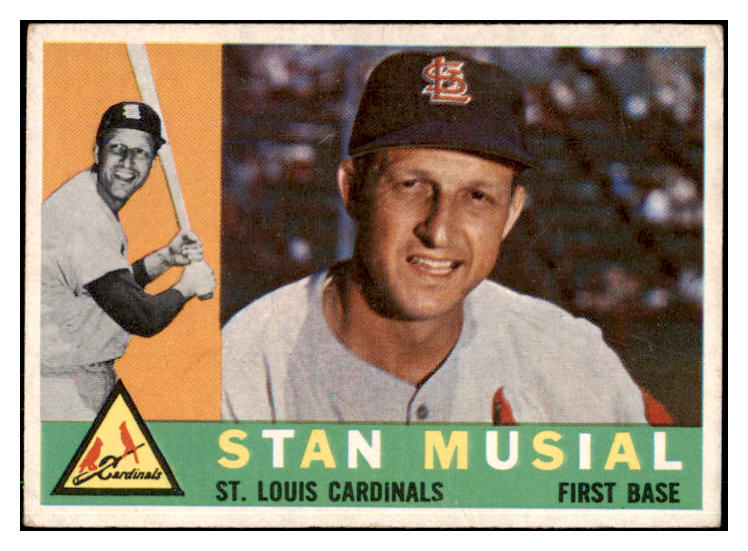 1960 Topps Baseball #250 Stan Musial Cardinals VG-EX 493610