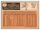 1966 Topps Baseball #430 Don Drysdale Dodgers VG 493616