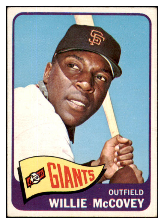 1965 Topps Baseball #176 Willie McCovey Giants VG-EX 493622