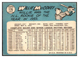 1965 Topps Baseball #176 Willie McCovey Giants VG-EX 493622