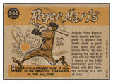 1960 Topps Baseball #565 Roger Maris A.S. Yankees VG-EX 493634