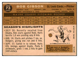 1960 Topps Baseball #073 Bob Gibson Cardinals EX 493642