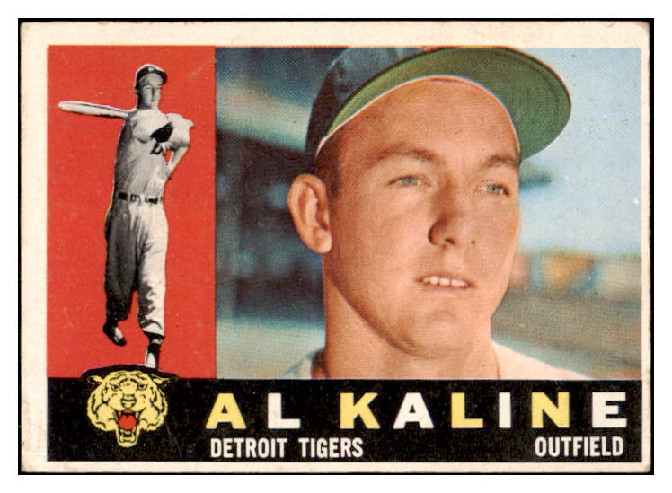 1960 Topps Baseball #050 Al Kaline Tigers VG-EX 493644