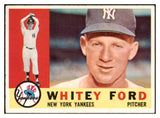 1960 Topps Baseball #035 Whitey Ford Yankees EX-MT 493651