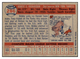 1957 Topps Baseball #286 Bobby Richardson Yankees EX-MT 493663