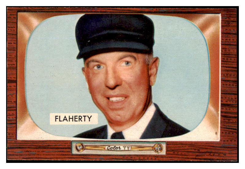 1955 Bowman Baseball #272 John Flaherty Umpire NR-MT 493679