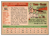 1955 Topps Baseball #051 Jim Hughes Dodgers EX-MT 493698