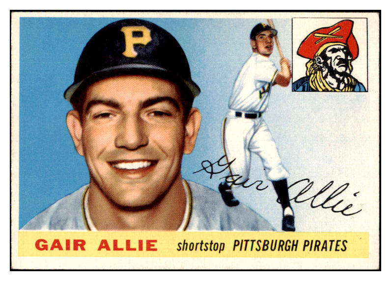 1955 Topps Baseball #059 Gair Allie Pirates EX-MT 493705