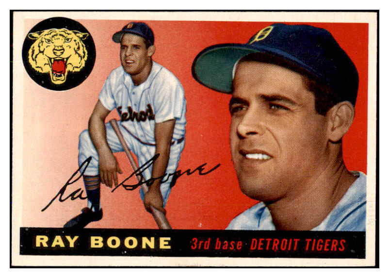1955 Topps Baseball #065 Ray Boone Tigers EX-MT 493708