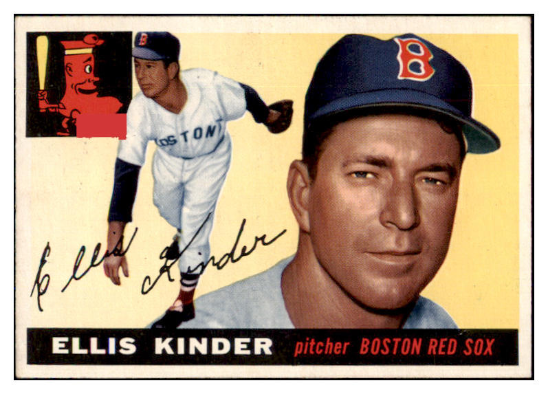 1955 Topps Baseball #115 Ellis Kinder Red Sox EX-MT 493731