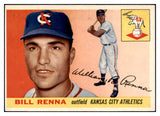 1955 Topps Baseball #121 Bill Renna A's EX-MT 493734