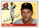 1955 Topps Baseball #126 Dick Hall Pirates EX-MT 493736