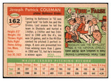 1955 Topps Baseball #162 Joe Coleman Orioles VG-EX 493763