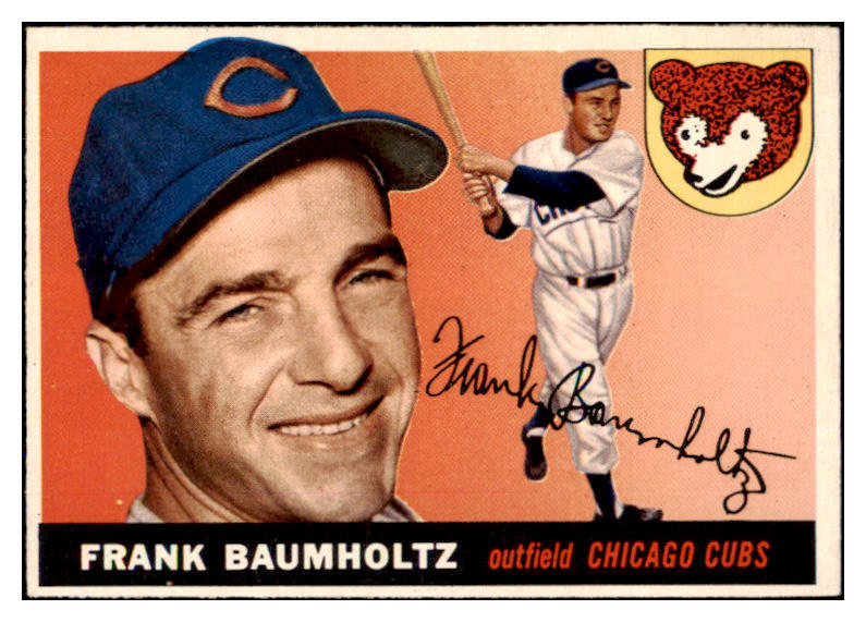 1955 Topps Baseball #172 Frank Baumholtz Cubs NR-MT 493771