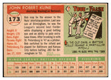 1955 Topps Baseball #173 Bob Kline Senators FR-GD 493772