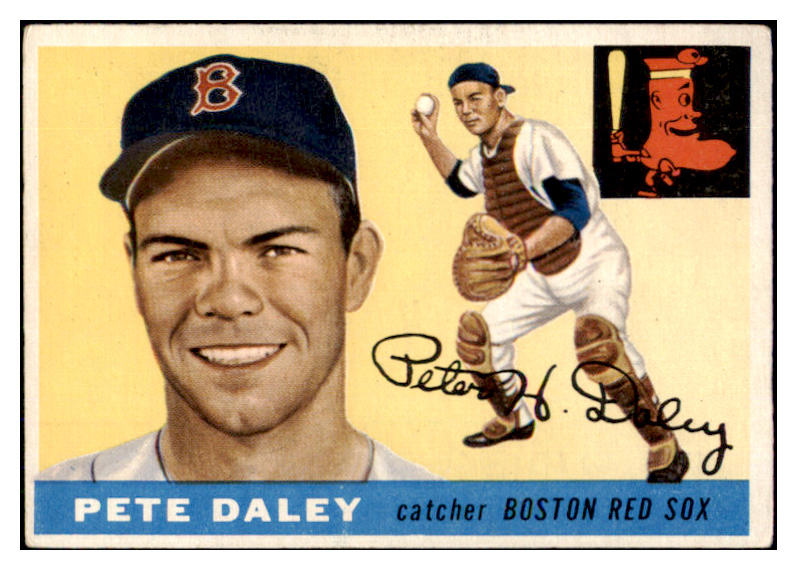1955 Topps Baseball #206 Pete Daley Red Sox VG-EX 493793