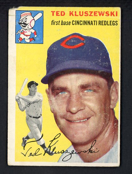 1954 Topps Baseball #007 Ted Kluszewski Reds PR-FR 493796
