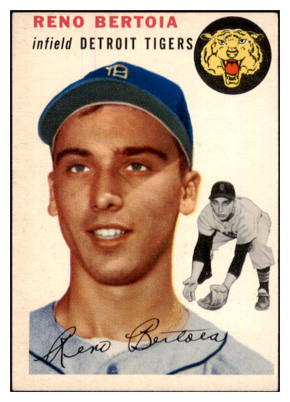 1954 Topps Baseball #131 Reno Bertoia Tigers VG-EX 493802