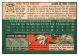 1954 Topps Baseball #131 Reno Bertoia Tigers VG-EX 493802