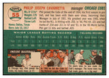1954 Topps Baseball #055 Phil Cavarretta Cubs EX-MT 493813