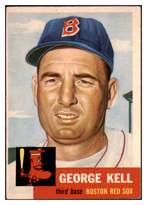 1953 Topps Baseball #138 George Kell Red Sox EX+/EX-MT 493823