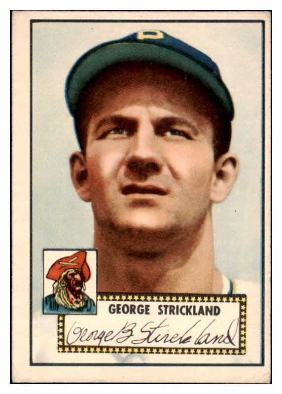 1952 Topps Baseball #197 George Strickland Pirates VG 493833