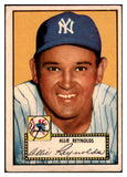 1952 Topps Baseball #067 Allie Reynolds Yankees VG-EX Red 493835