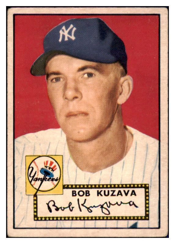1952 Topps Baseball #085 Bob Kuzava Yankees VG-EX 493854