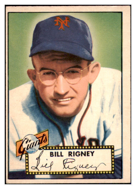 1952 Topps Baseball #125 Bill Rigney Giants VG-EX 493861