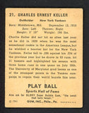 1941 Play Ball #021 Charlie Keller Yankees VG-EX 493870