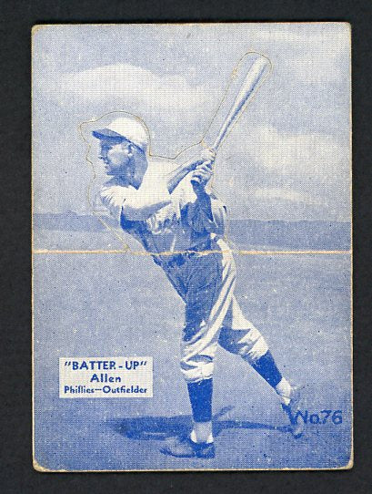 1934-36 Batter Up #076 Ethan Allen Phillies GD-VG 493874