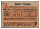 1983 Topps Baseball #482 Tony Gwynn Padres EX-MT 493914