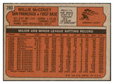 1972 Topps Baseball #280 Willie McCovey Giants EX-MT 493918