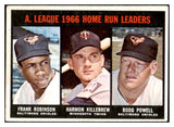 1967 Topps Baseball #243 A.L. Home Run Leaders Robinson VG 493962