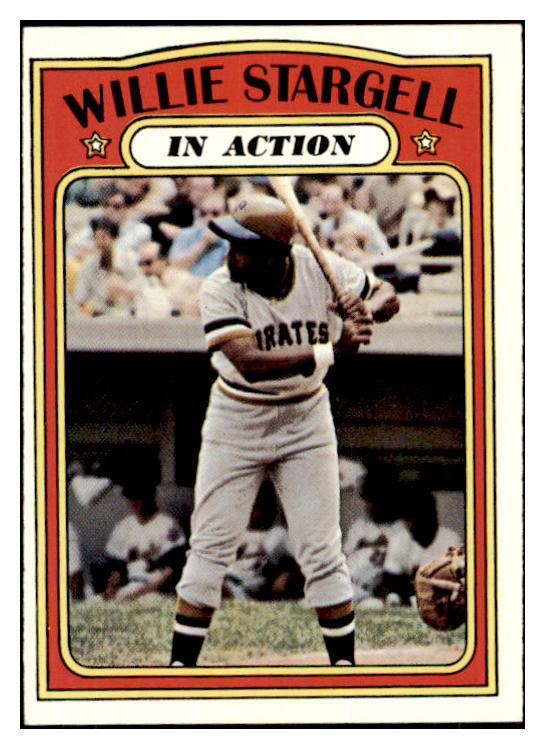 1972 Topps Baseball #448 Willie Stargell IA Pirates EX-MT 493971