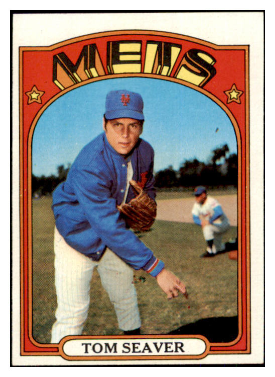 1972 Topps Baseball #445 Tom Seaver Mets EX-MT 493972