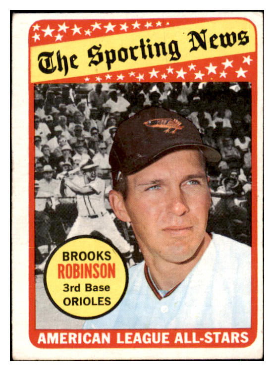 1969 Topps Baseball #421 Brooks Robinson A.S. Orioles VG 493989